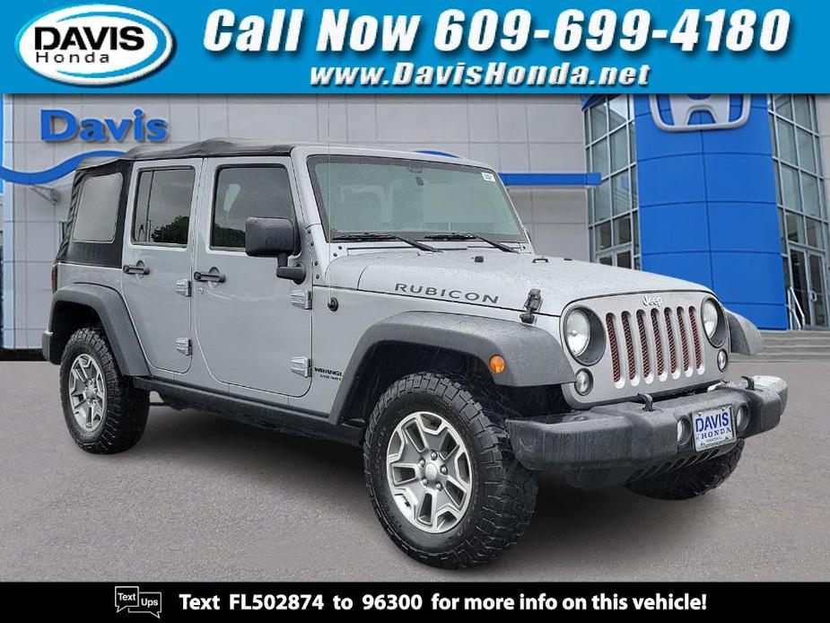 used 2015 Jeep Wrangler Unlimited car, priced at $23,816