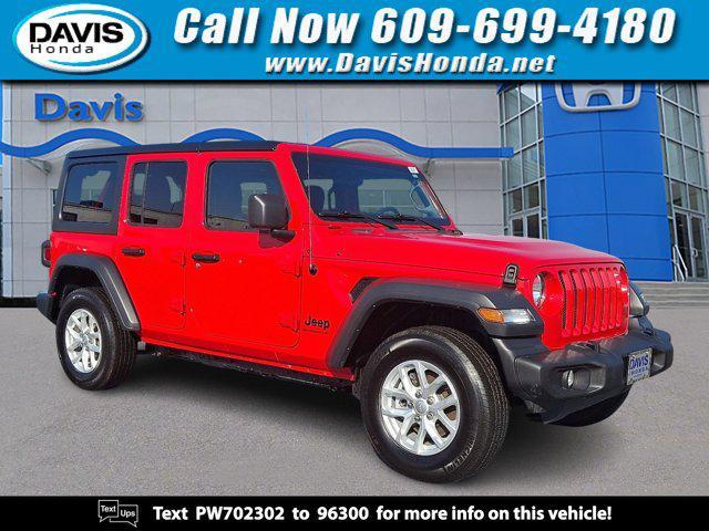 used 2023 Jeep Wrangler car, priced at $30,993