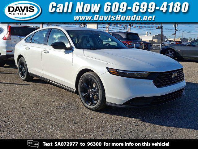 new 2025 Honda Accord car, priced at $32,210