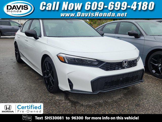 used 2025 Honda Civic car, priced at $27,335