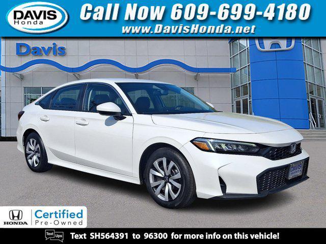 used 2025 Honda Civic car, priced at $26,899
