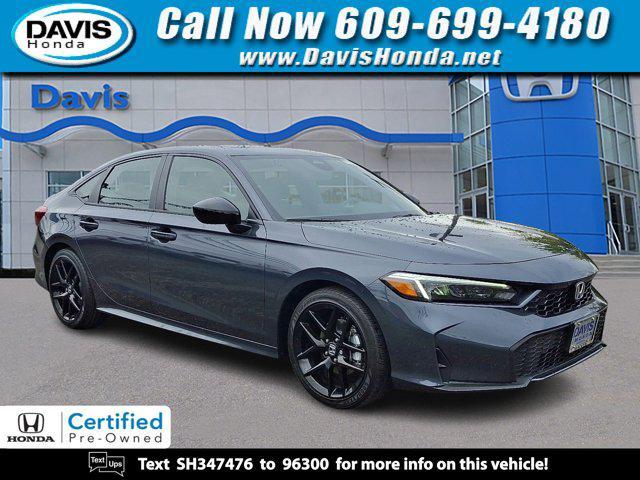 used 2025 Honda Civic Hybrid car, priced at $28,777