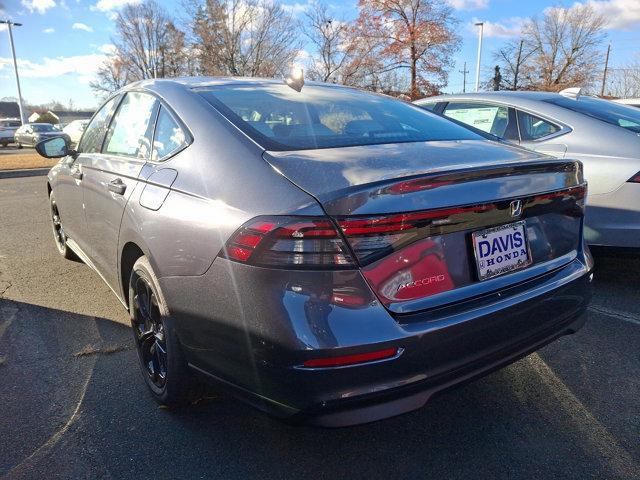 new 2025 Honda Accord car, priced at $31,655