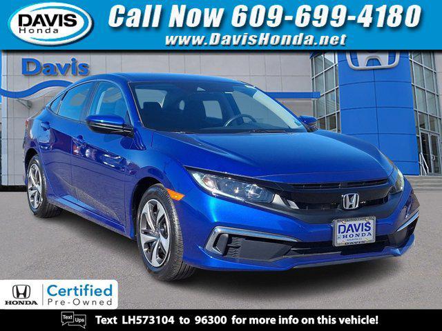 used 2020 Honda Civic car, priced at $21,535