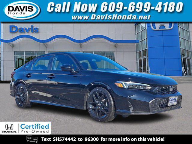used 2025 Honda Civic car, priced at $27,997