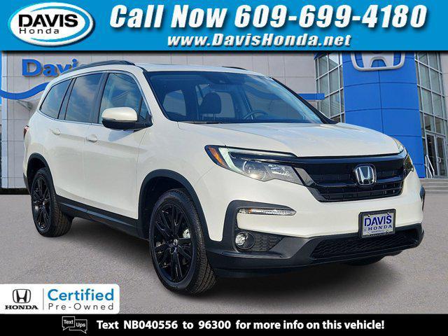 used 2022 Honda Pilot car, priced at $32,827