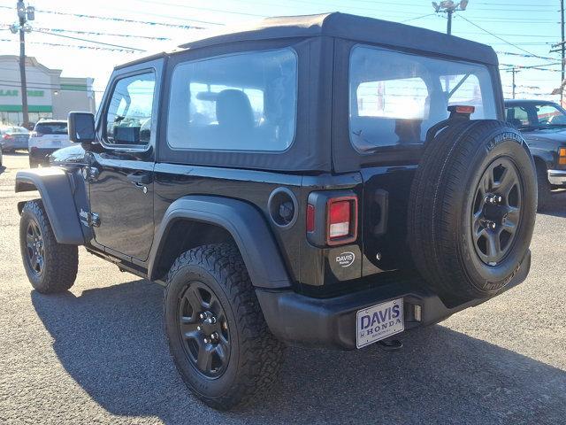 used 2019 Jeep Wrangler car, priced at $19,479