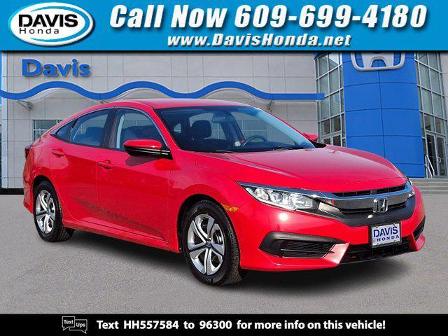 used 2017 Honda Civic car, priced at $15,176