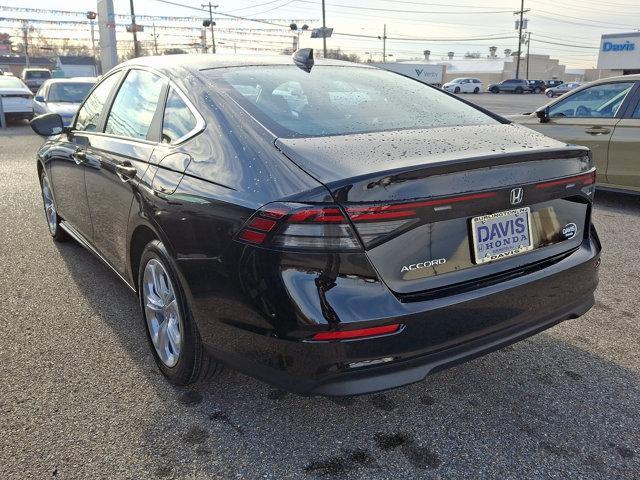 new 2025 Honda Accord car, priced at $29,390