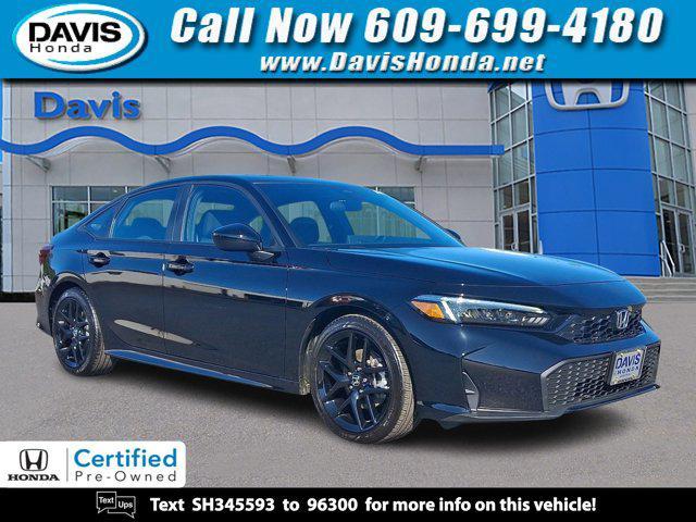 used 2025 Honda Civic Hybrid car, priced at $28,999