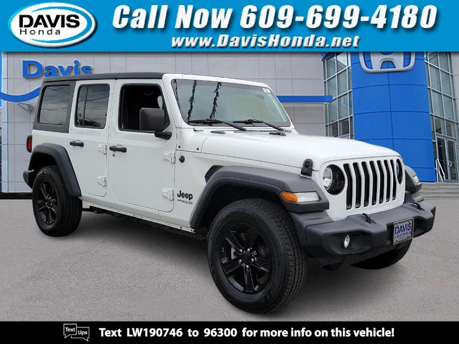 used 2020 Jeep Wrangler Unlimited car, priced at $31,285