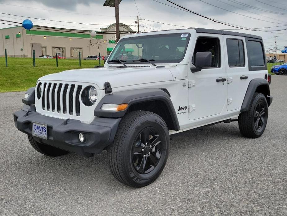 used 2020 Jeep Wrangler Unlimited car, priced at $31,336