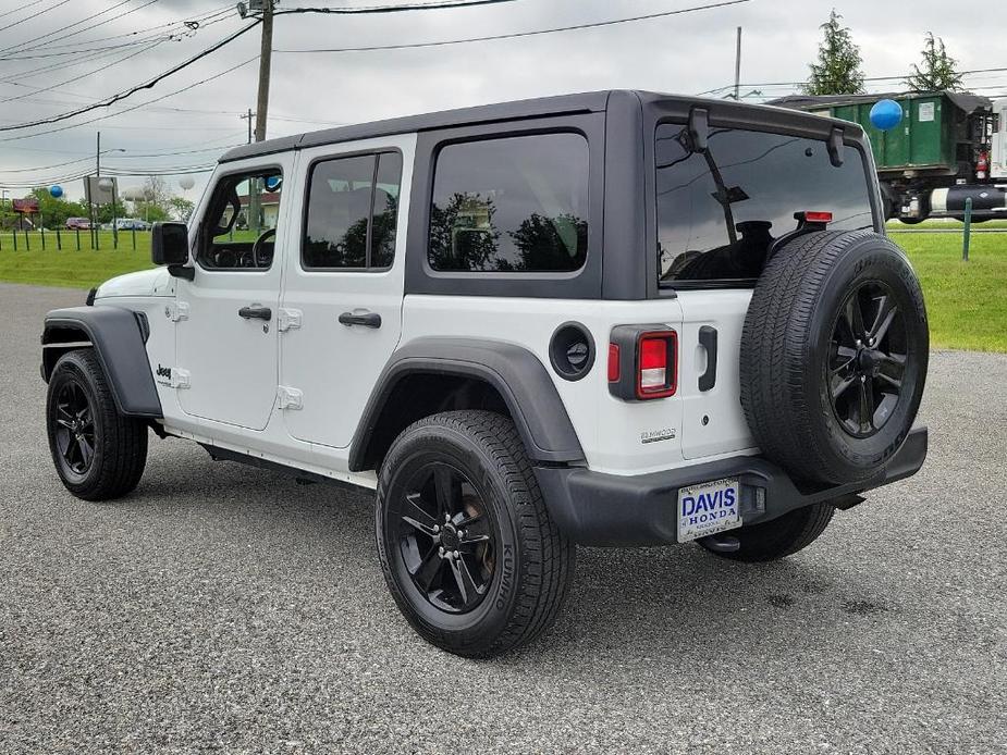 used 2020 Jeep Wrangler Unlimited car, priced at $31,336