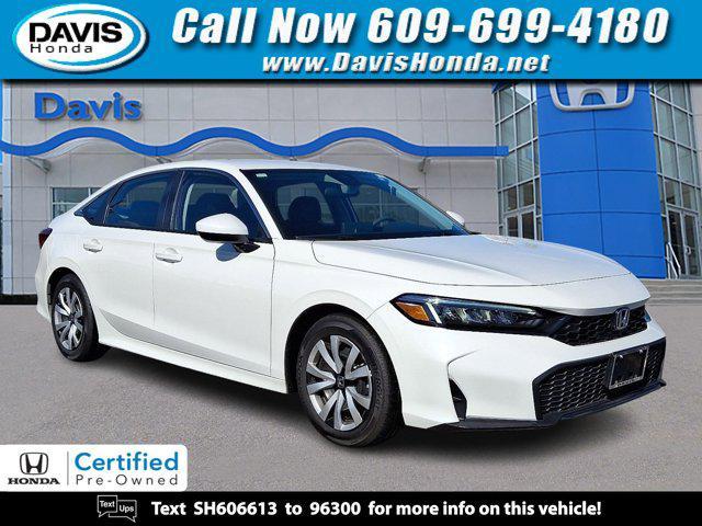 used 2025 Honda Civic car, priced at $25,222