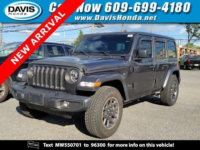 used 2021 Jeep Wrangler Unlimited car, priced at $33,426