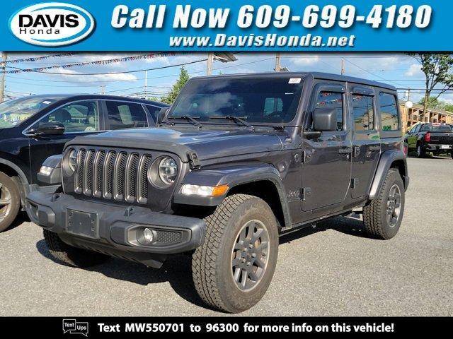 used 2021 Jeep Wrangler Unlimited car, priced at $33,426