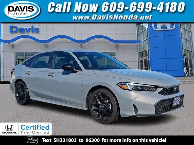 used 2025 Honda Civic Hybrid car, priced at $27,999