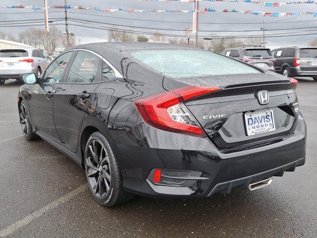 used 2021 Honda Civic car, priced at $20,581