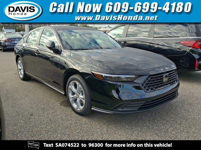 new 2025 Honda Accord car, priced at $29,490