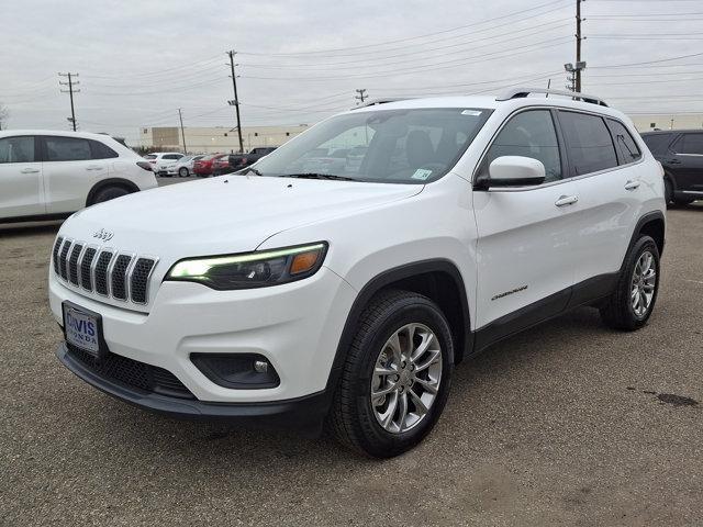 used 2021 Jeep Cherokee car, priced at $20,561