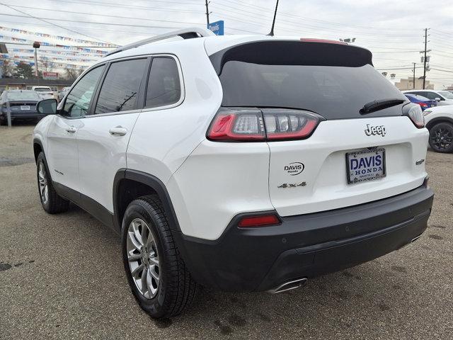 used 2021 Jeep Cherokee car, priced at $20,561