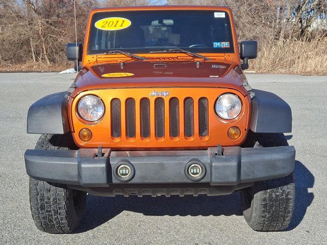 used 2011 Jeep Wrangler Unlimited car, priced at $17,991