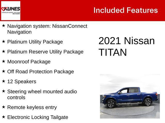 used 2021 Nissan Titan car, priced at $34,291