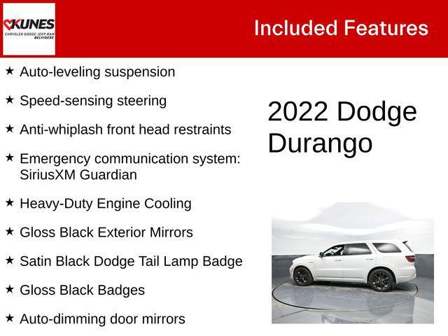 used 2022 Dodge Durango car, priced at $34,505