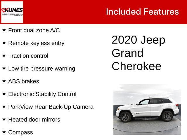 used 2020 Jeep Grand Cherokee car, priced at $26,500