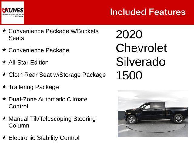 used 2020 Chevrolet Silverado 1500 car, priced at $36,999