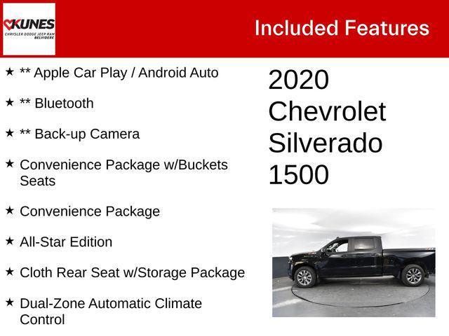 used 2020 Chevrolet Silverado 1500 car, priced at $34,999