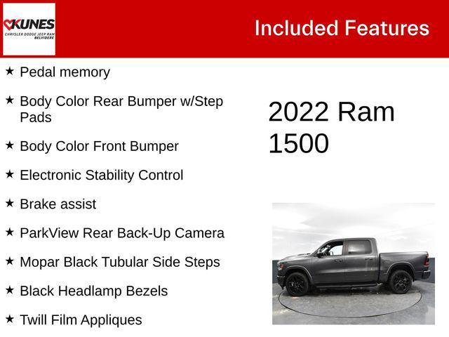 used 2022 Ram 1500 car, priced at $37,695