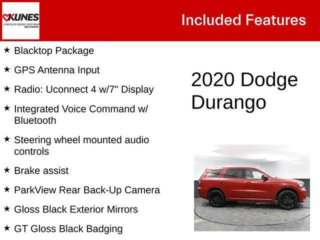 used 2020 Dodge Durango car, priced at $20,500