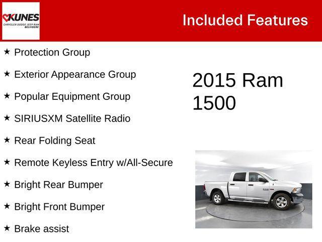 used 2015 Ram 1500 car, priced at $16,035