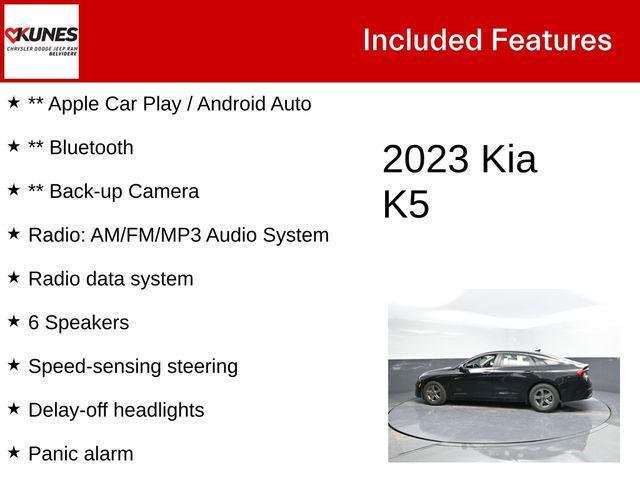 used 2023 Kia K5 car, priced at $21,845