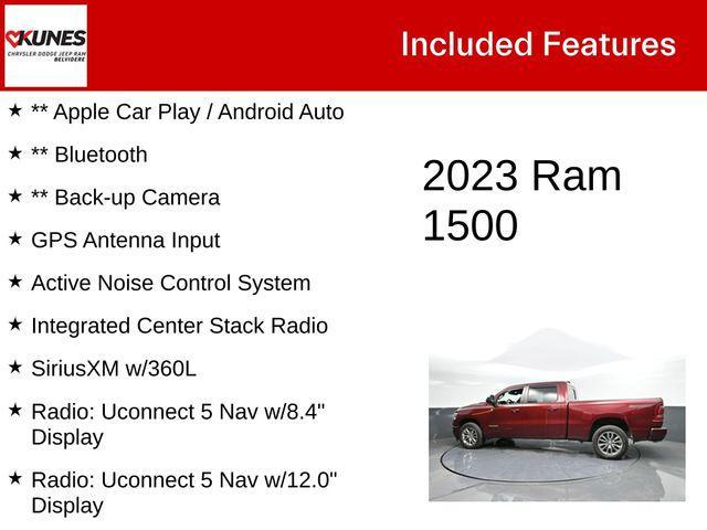 used 2023 Ram 1500 car, priced at $42,423