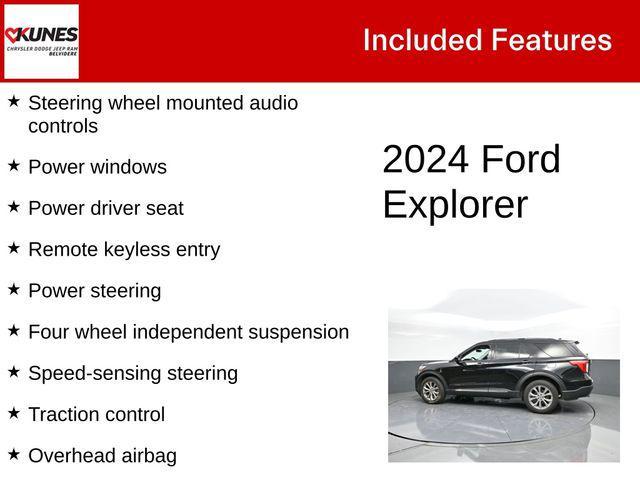 used 2024 Ford Explorer car, priced at $30,651