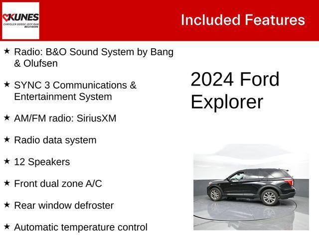 used 2024 Ford Explorer car, priced at $30,651