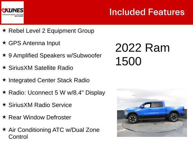used 2022 Ram 1500 car, priced at $40,350