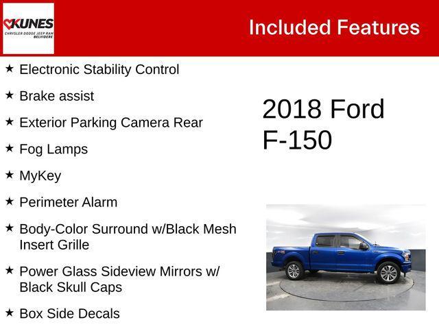 used 2018 Ford F-150 car, priced at $18,800