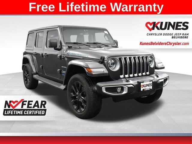 used 2021 Jeep Wrangler Unlimited 4xe car, priced at $33,000