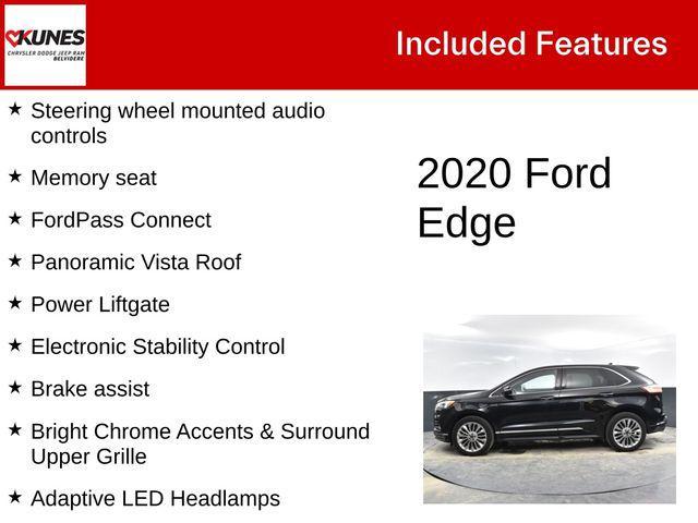 used 2020 Ford Edge car, priced at $20,900