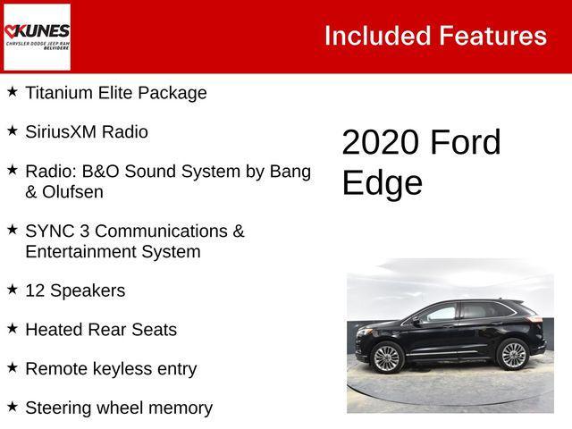 used 2020 Ford Edge car, priced at $20,900