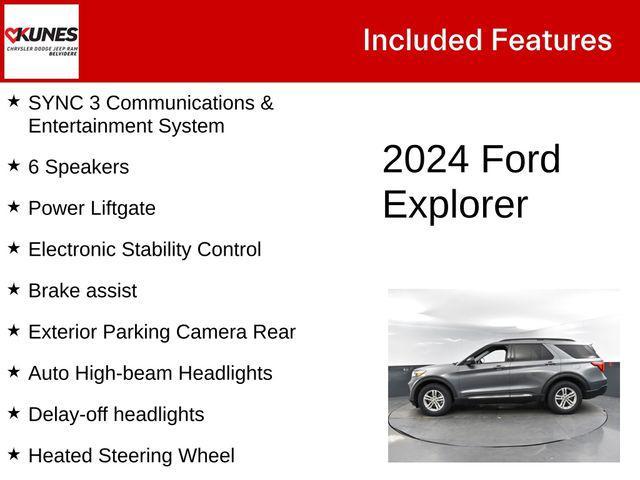 used 2024 Ford Explorer car, priced at $32,900