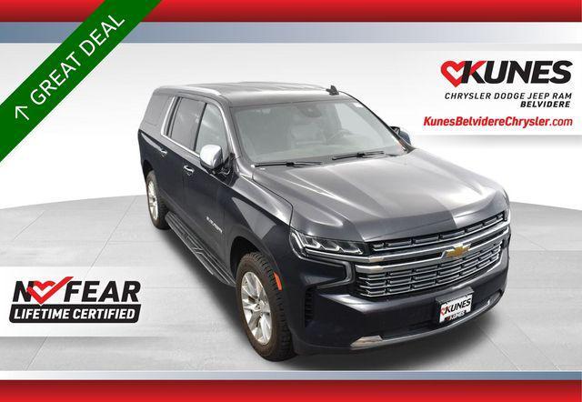 used 2023 Chevrolet Suburban car, priced at $50,000