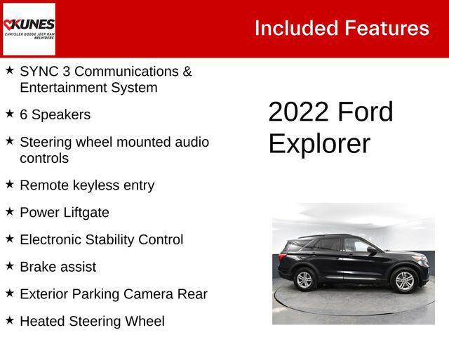 used 2022 Ford Explorer car, priced at $26,000