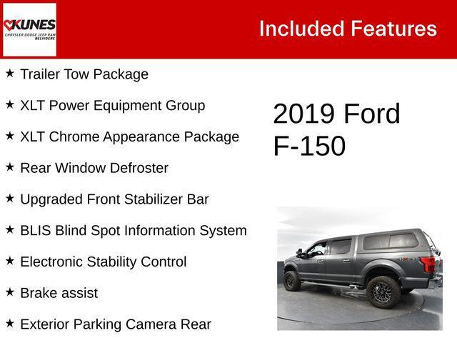 used 2019 Ford F-150 car, priced at $33,900