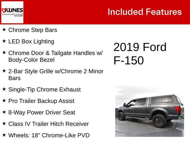 used 2019 Ford F-150 car, priced at $33,900