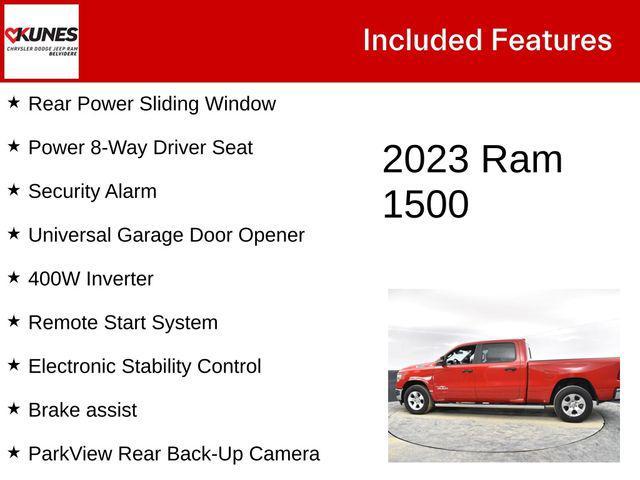 used 2023 Ram 1500 car, priced at $42,000