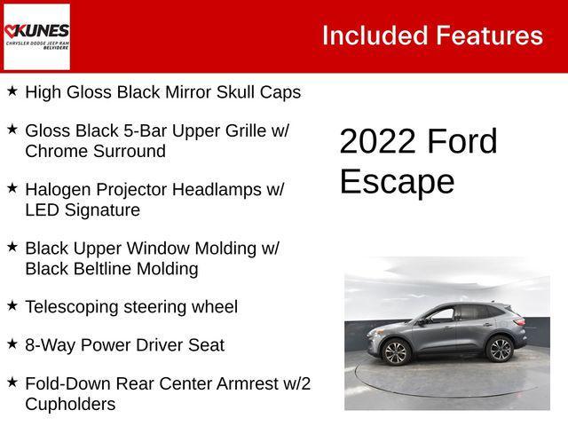 used 2022 Ford Escape car, priced at $23,561